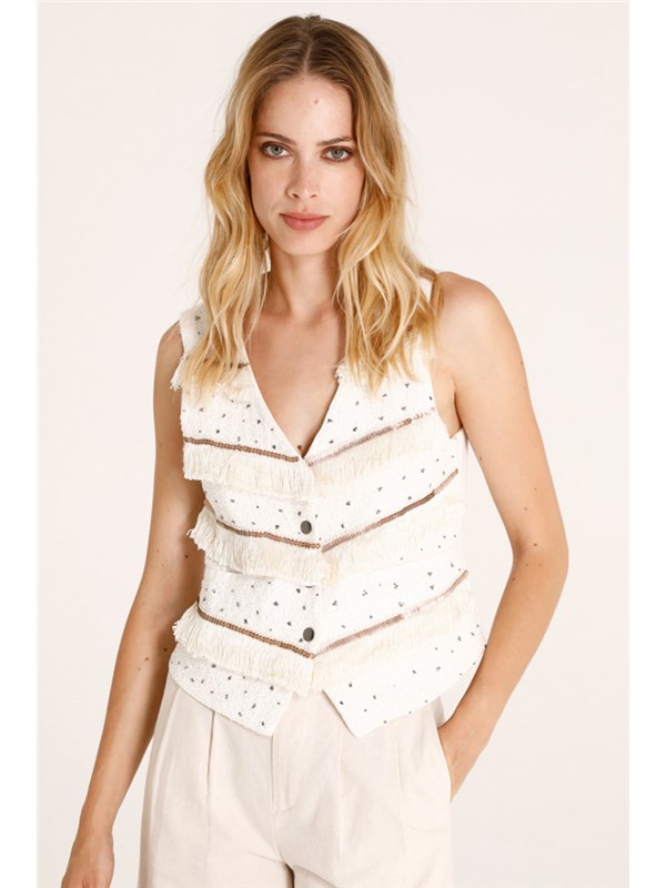 GOA GOA Vest Antique white