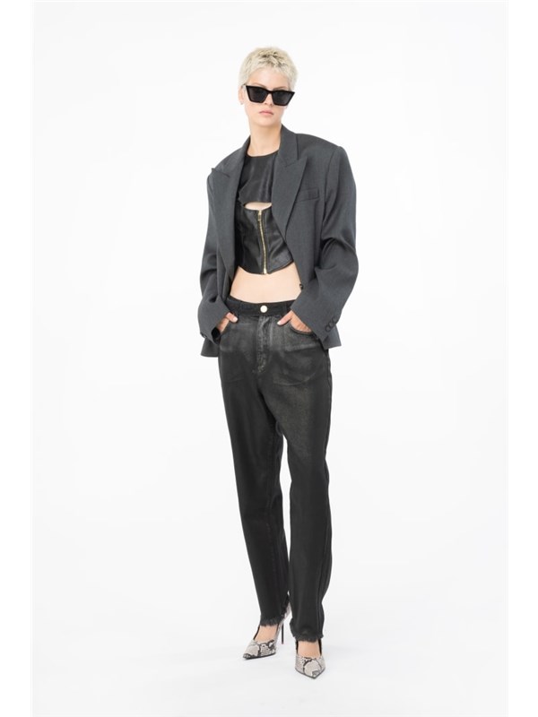 Pinko Jeans Gray / Black