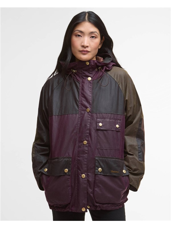 Barbour Giacca Merlot/rustic/beech/muted