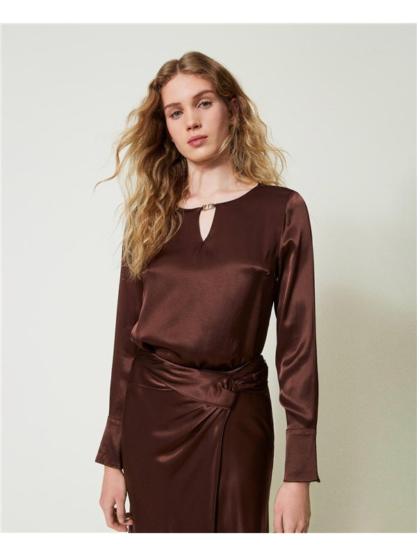 TWINSET Blouse Chocolate