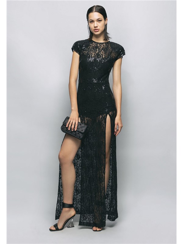 GAëLLE Long dress Black