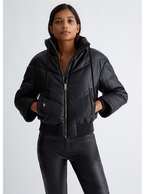 LIU  JO Coat Black