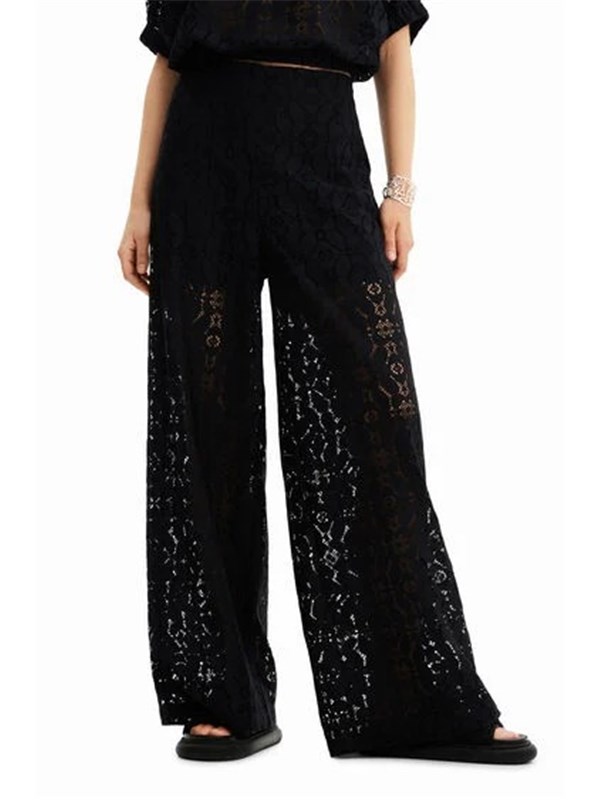 Desigual Pantalone Negro