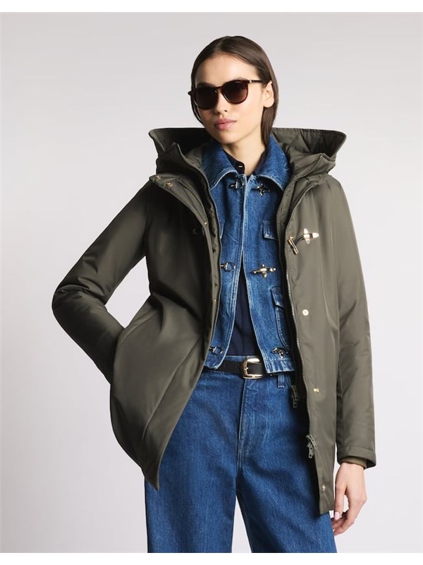 FAY Cappotto Foresta chiaro