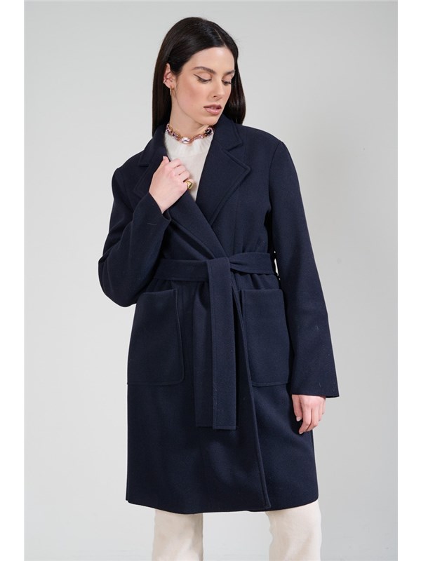 KAOS Overcoat Night blue