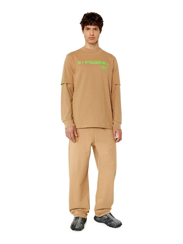 DIESEL T-shirt Light brown