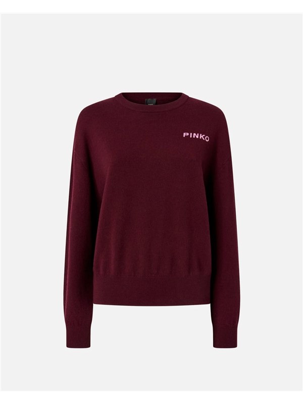 Pinko Maglia Vino/rosa