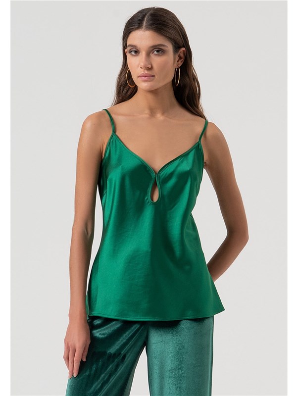 Fracomina Top Emerald
