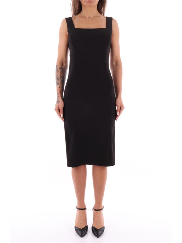 TWINSET Long dress Black