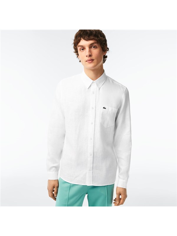 LACOSTE Shirt white