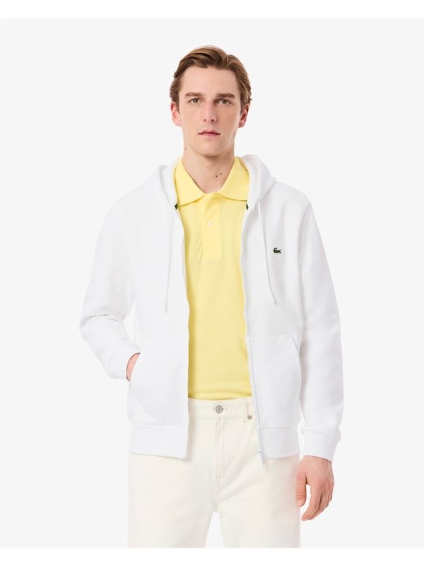 LACOSTE Felpa White
