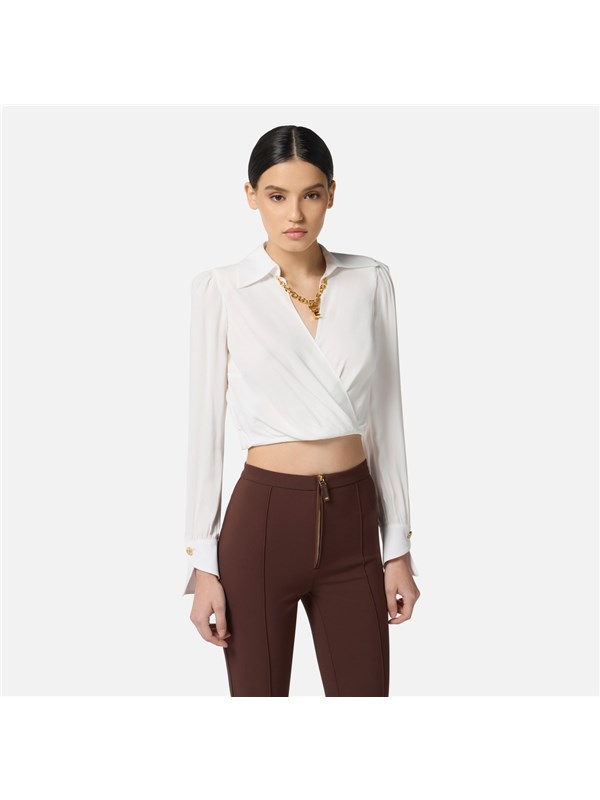 Elisabetta Franchi Camicia Avorio