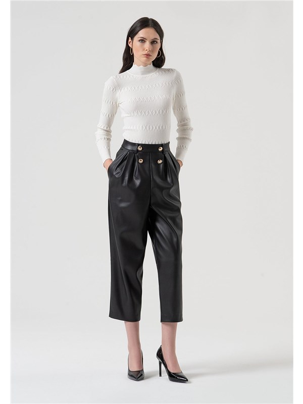 Fracomina Pantalone Black