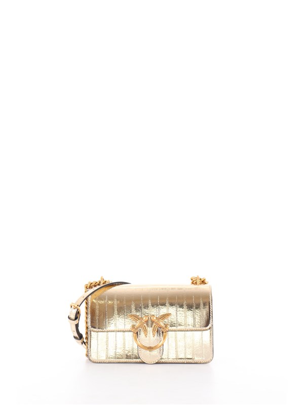 Pinko Pelletteria Borsa A Tracolla Oro/antique gold