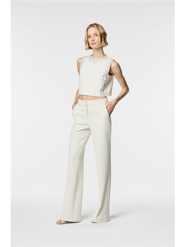 NENETTE Pantalone Avorio
