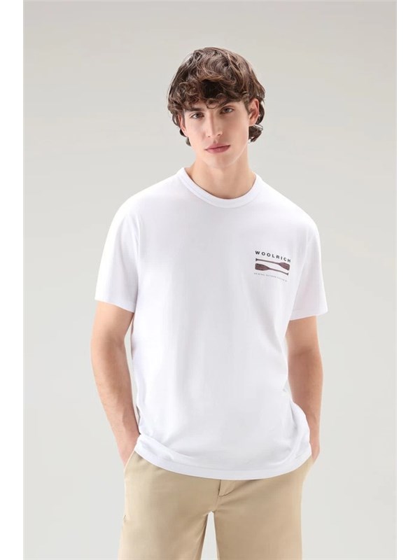 Woolrich T-shirt Bright white