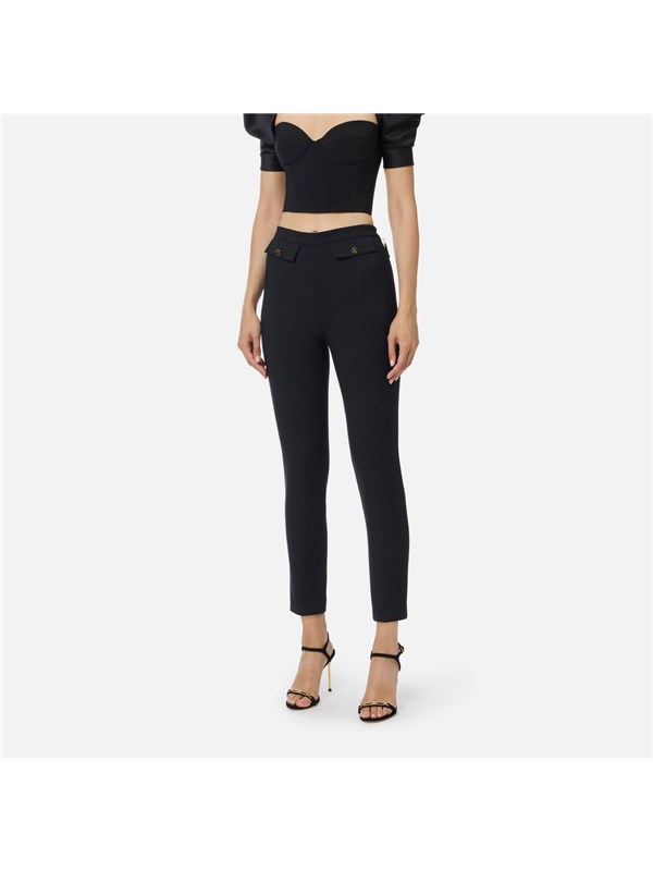 Elisabetta Franchi Pantalone Nero