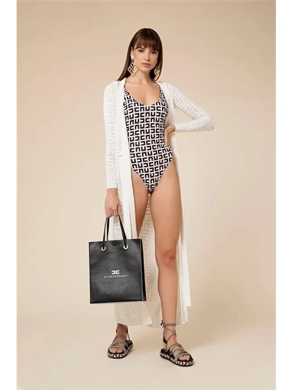 Elisabetta Franchi Swimsuit Butter / Black