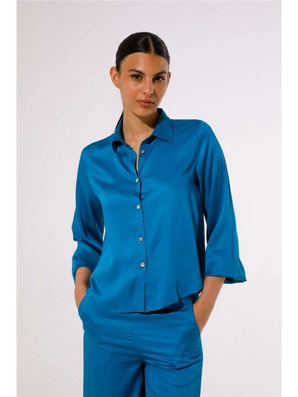 GOA GOA Camicia Sea blue