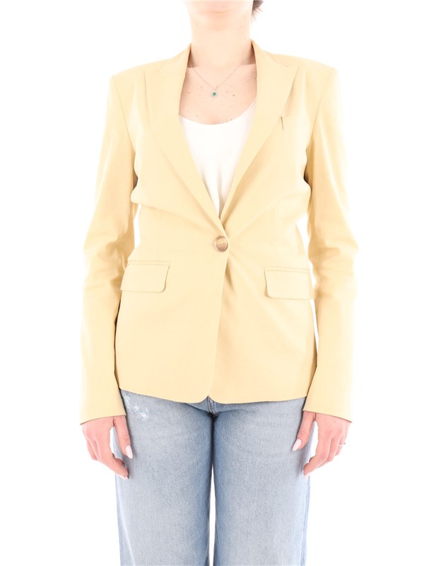 Pinko Giacca Giallo canna