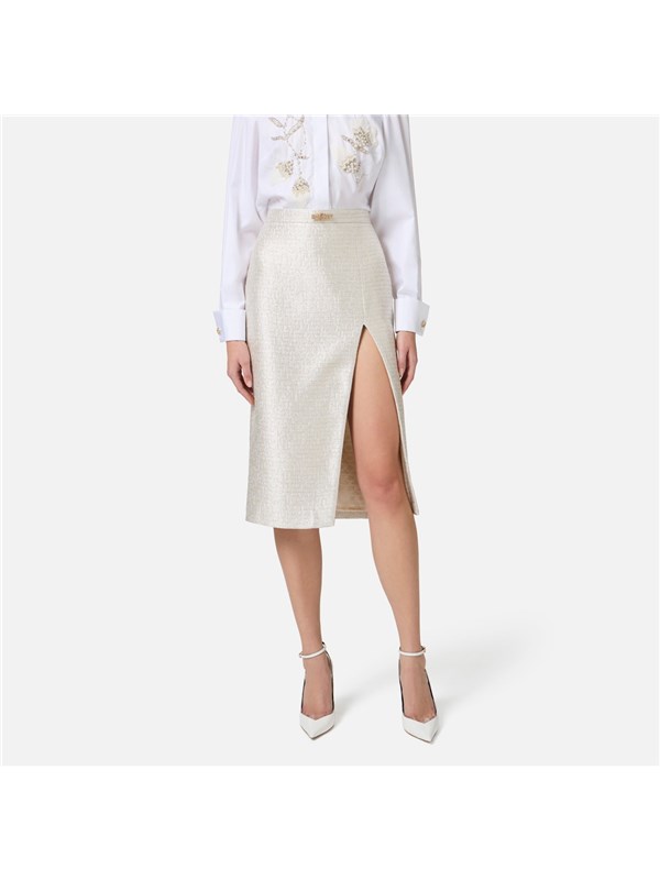 Elisabetta Franchi Gonna Argento