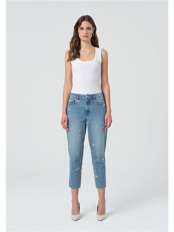 Fracomina Jeans Bleached denim
