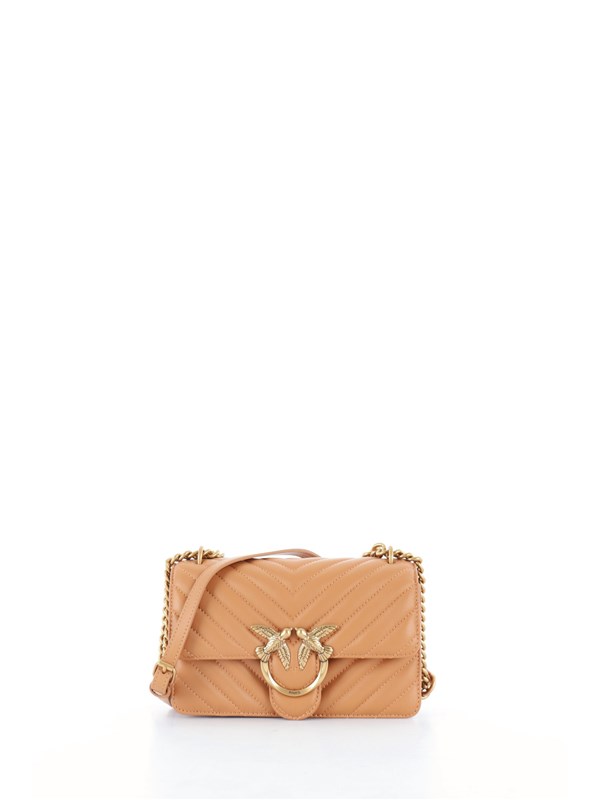 Pinko Pelletteria Borsa A Tracolla Torrone/antique gold