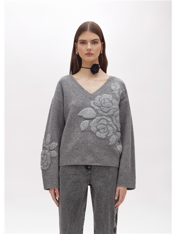 BLUGIRL Maglia Grigio melange