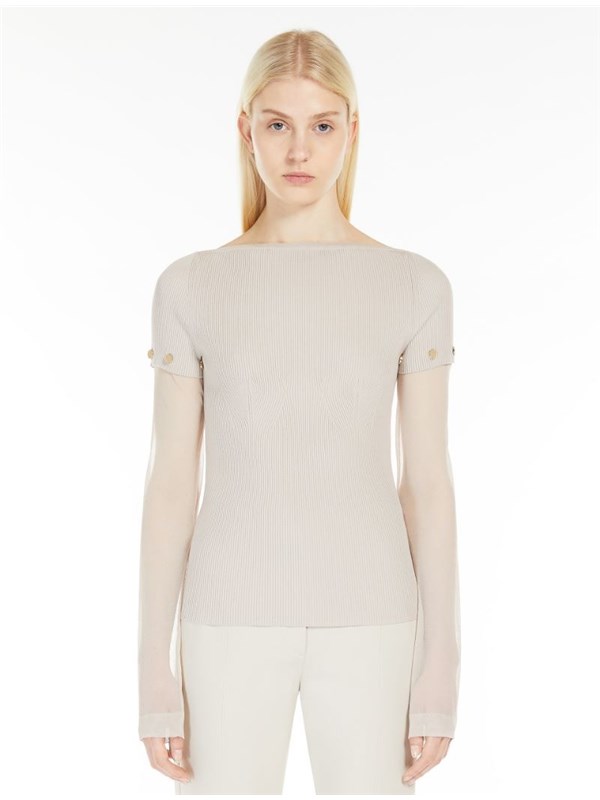 Sportmax Code Maglia Tortora