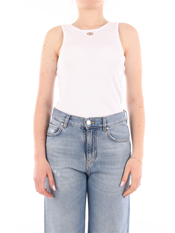 TWINSET Top Optical white