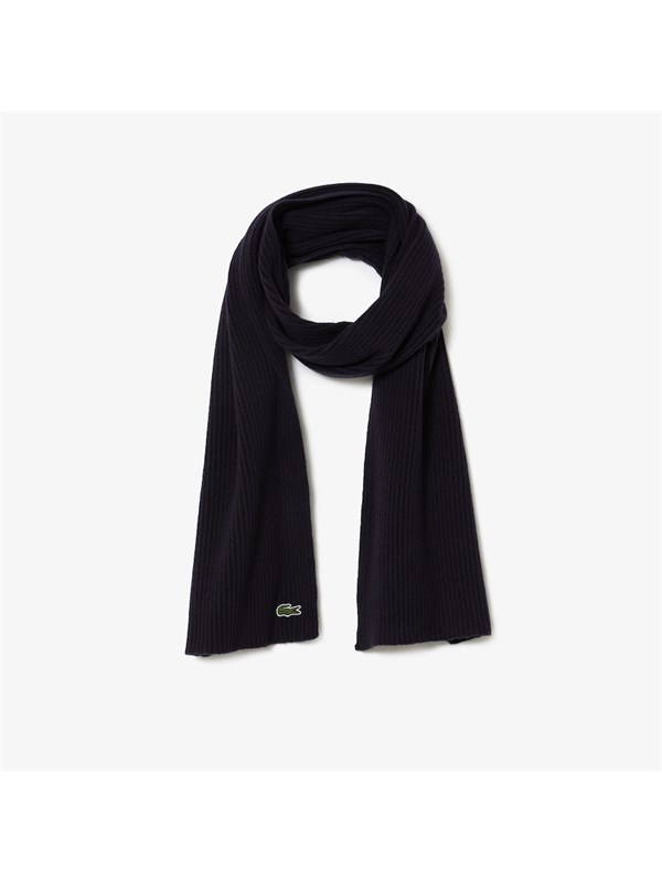 LACOSTE Scarf Navy blue