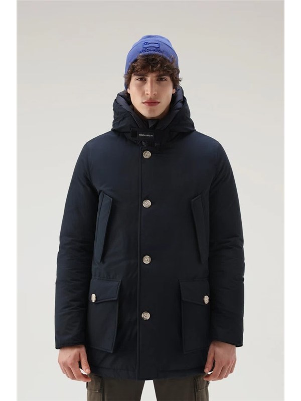 Woolrich Parka Melton blue