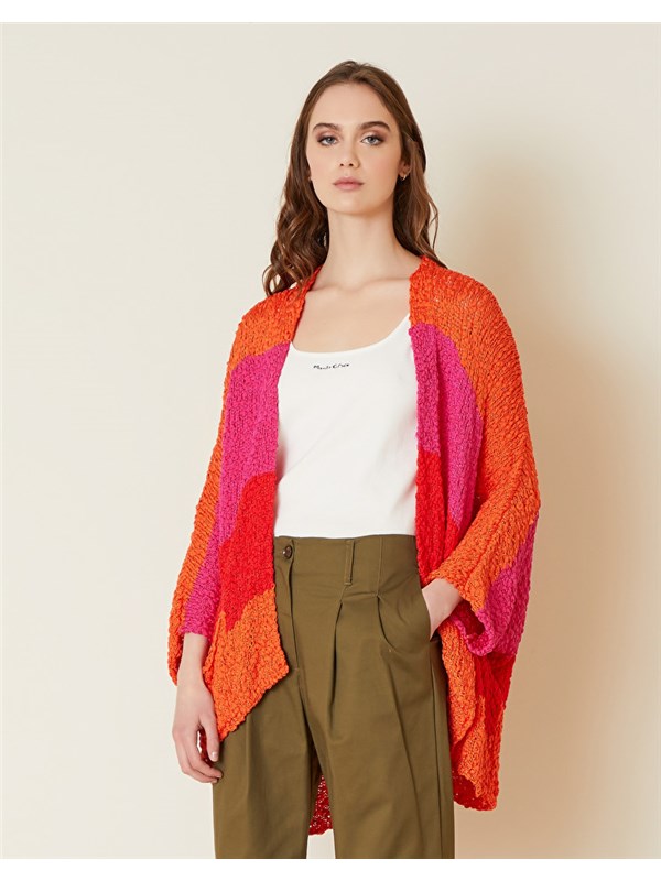 Manila Grace Cardigan Orange