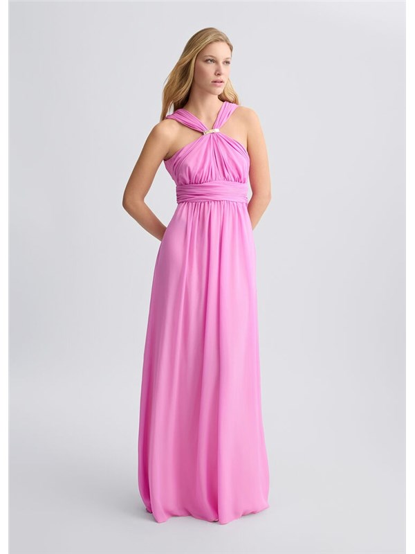 LIU  JO Abito lungo Pink cake