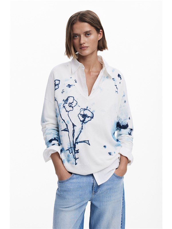 Desigual Maglia Crudo