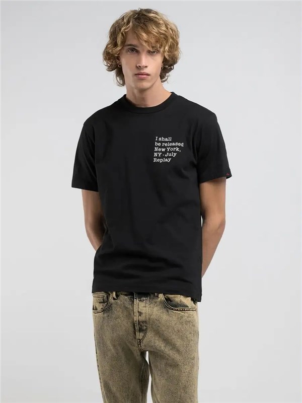 REPLAY T-shirt Black