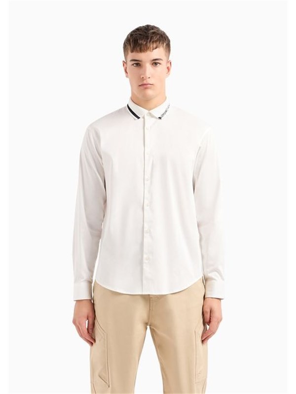 Armani Exchange Camicia Off white