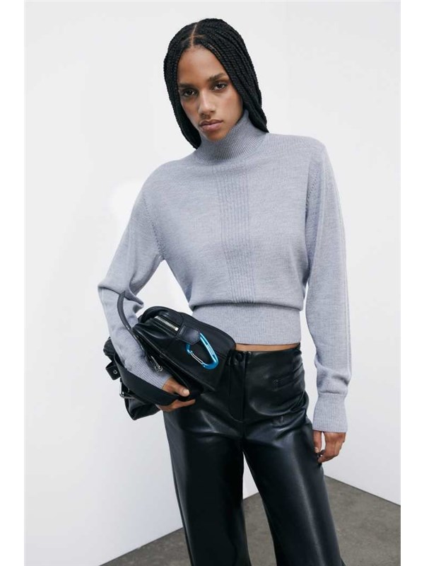 Patrizia Pepe Maglia Mistery/gray mel.