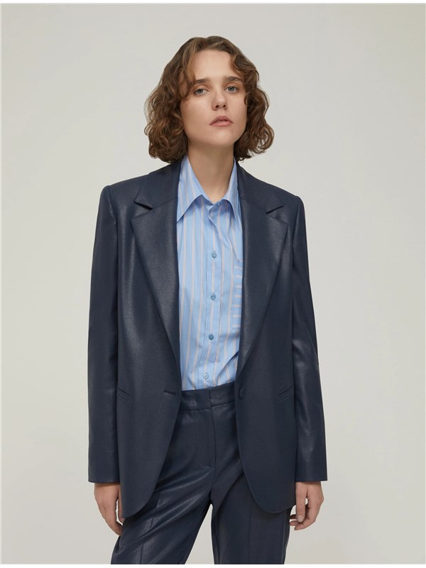 PENNYBLACK Giacca Blu laminato