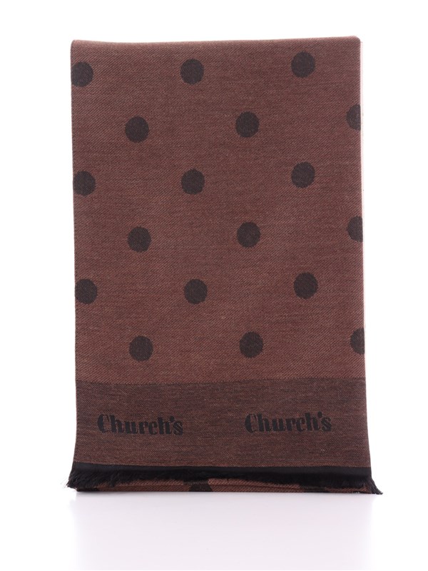 CHURCH'S Scarf Brown