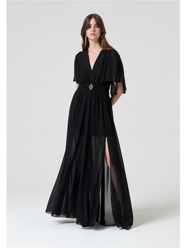 Fracomina Abito lungo Black