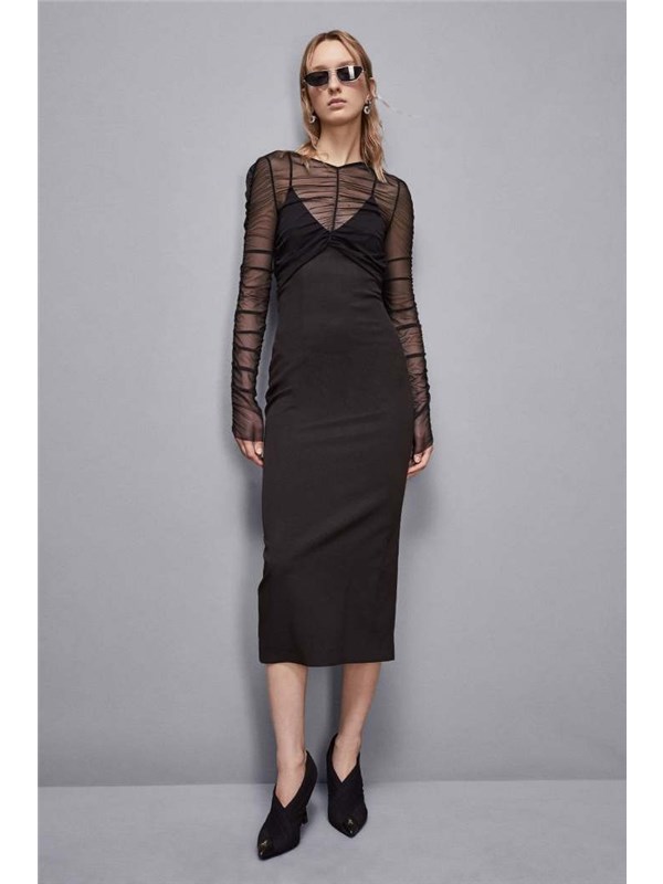 Patrizia Pepe Abito midi Nero