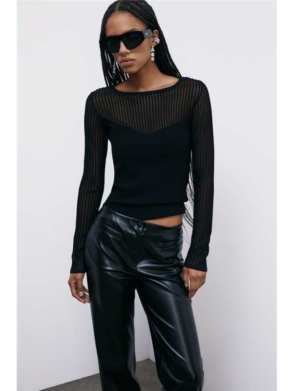 Patrizia Pepe Maglia Nero