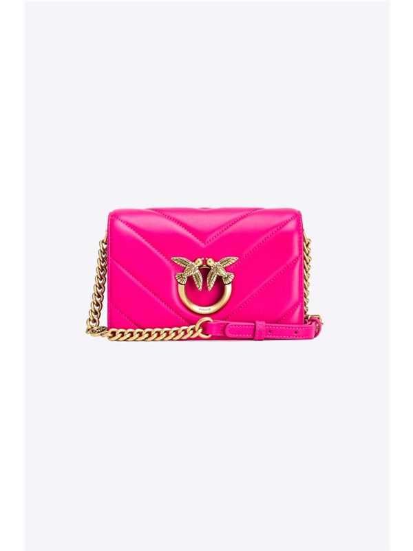 Pinko Pelletteria Borsa A Tracolla Pink pinko