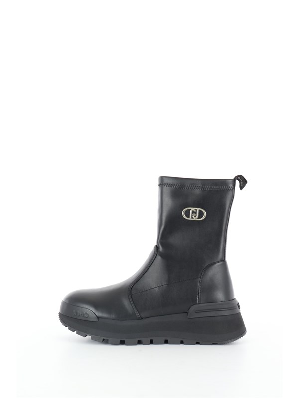 LIU  JO Ankle boot Black