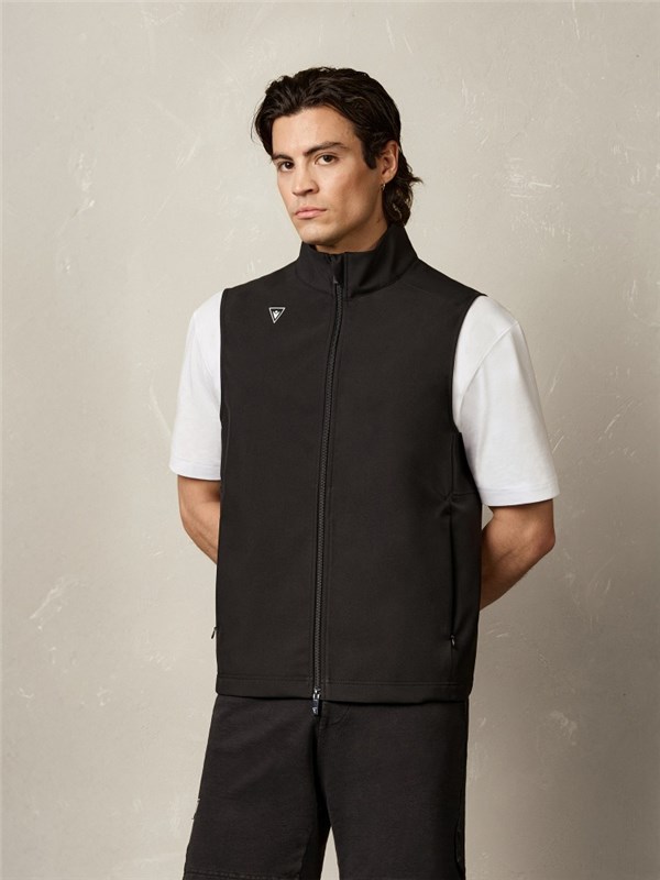 Macron Gilet Black