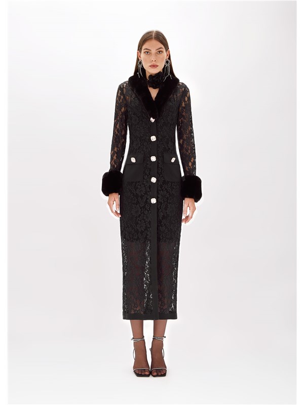 BLUGIRL Long dress Black