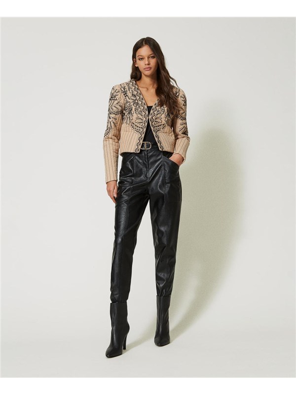 TWINSET Pantalone Black