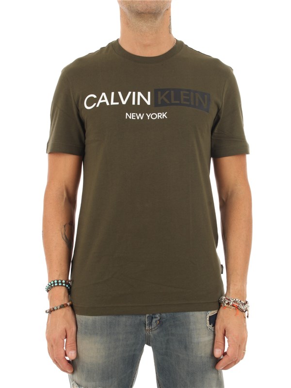Calvin Klein T-shirt Dark olive
