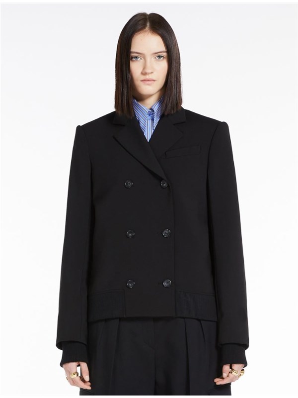 Sportmax Code Coat Black